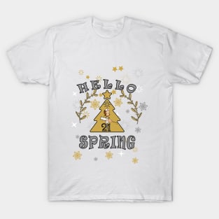 hello spring by chakibium T-Shirt
